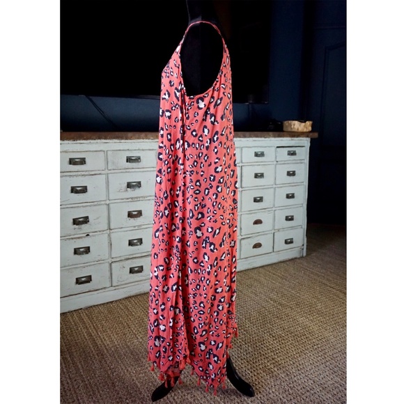 Anthropologie Paracas Leopard Coverup Dress New - Picture 5 of 11